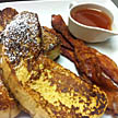 Flan-battered Cuban French Toast
